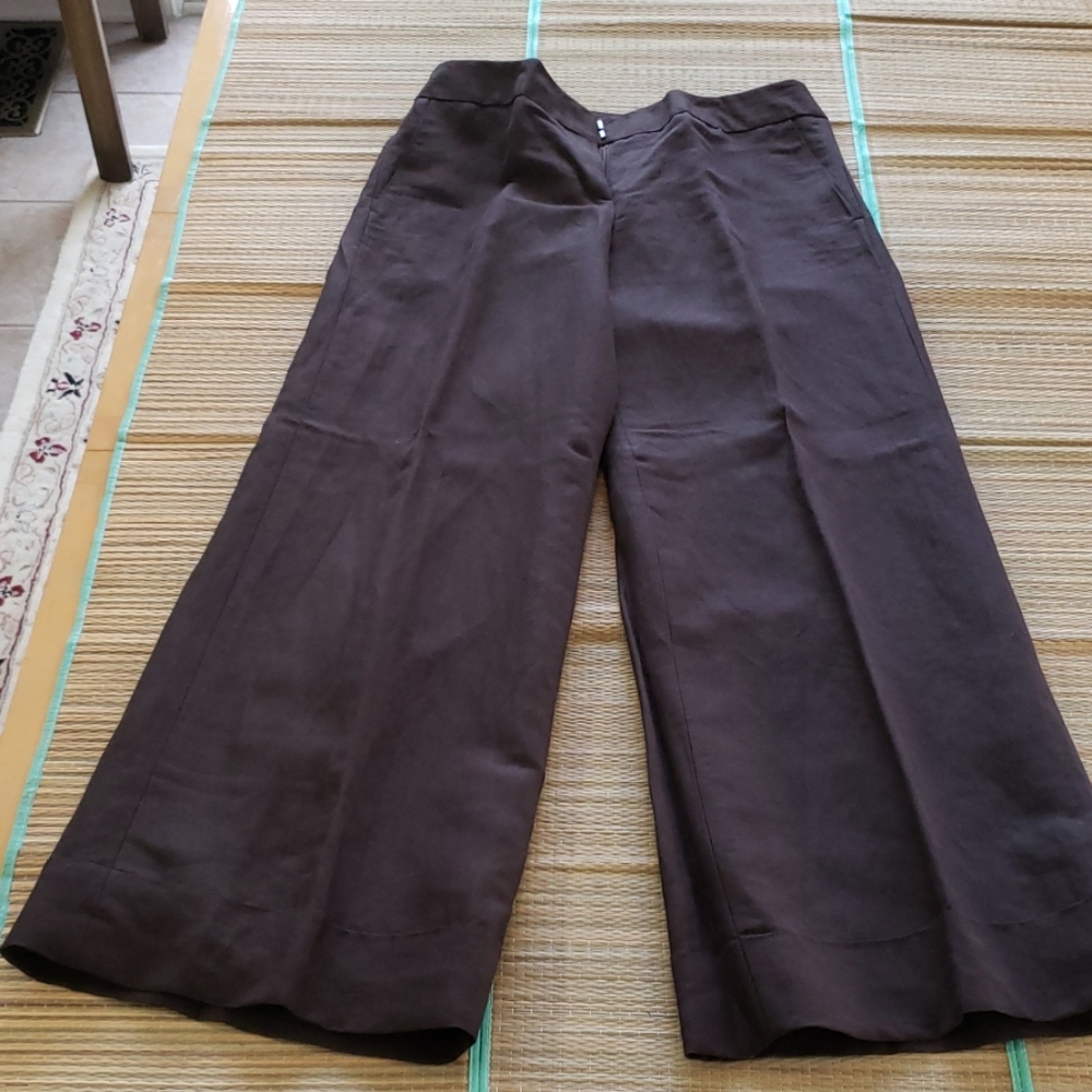 Women's Brown linen pants